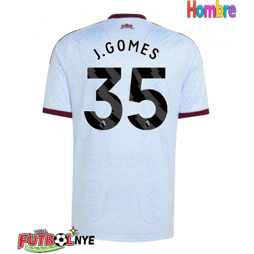 Camiseta Aston Villa Joao Gomes #35 Tercera Equipación 2026-27 manga corta